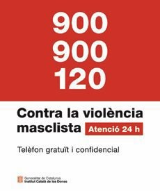 Violència masclista - Telèfon de denúncia