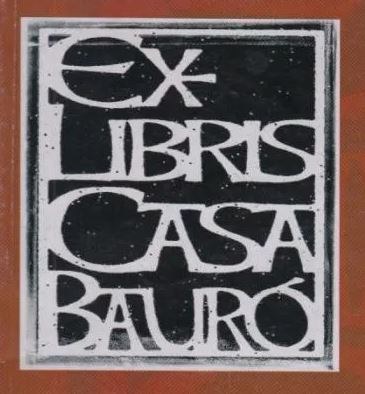 Ex-libris Casa Bauró