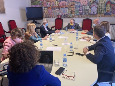 Reunió a l'Ajuntament de la Seu d'Urgell per al nou acord de col·laboració sanitària entre Andorra i l'Alt Urgell