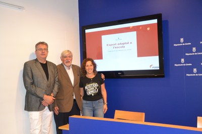 Presentació del programa de sensibilització de l'esport adaptat a les escoles rurals (Foto: Diputació de Lleida)