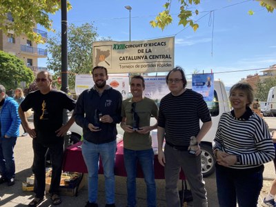 Esteve Mateu, guanyador del Torneig de Partides Ràpides d'Escacs de Berga