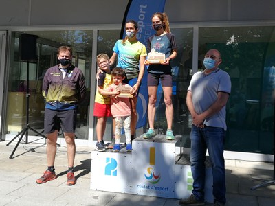 Podi femení de la Travessa Transfronterera 2021 (Foto: Cadí Circuit Fer)