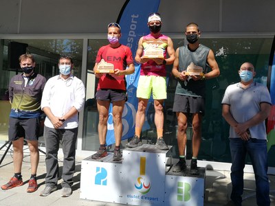 Podi masculí de la Travessa Transfronterera 2021 (Foto: Cadí Circuit Fer)