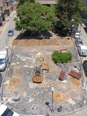 Pati Palau - Excavació