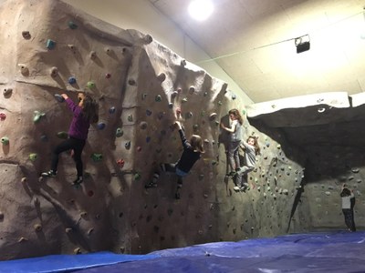 Búlder d'escalada de la Seu