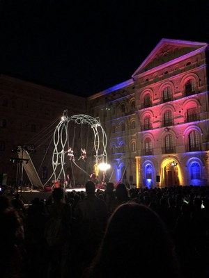 Actuació de Les P'tits Bras a la Seu d'Urgell