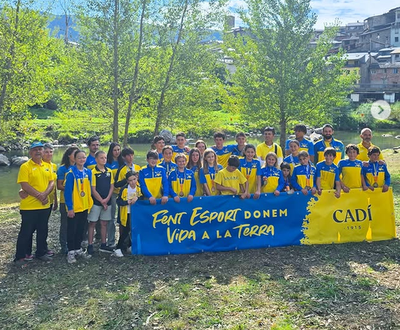 El Cadí CK al Campionat de Catalunya d'eslàlom de Joves Promeses, a Arfa (@cadi.ck)