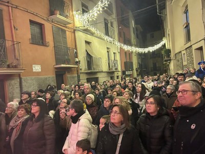 Inici d'un dels passis de la primera edició del Pessebre Vivent de la Seu d'Urgell