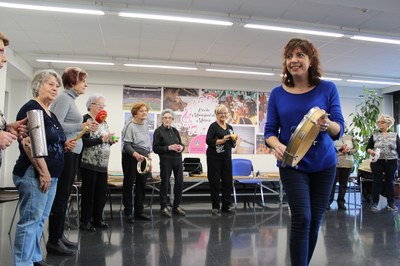Taller de musicoteràpia per a gent gran de la Seu