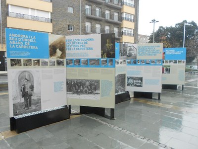 Exposició 100 anys Carretera la Seu-Andorra