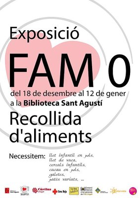 Biblioteca - Cartell exposició Fam 0