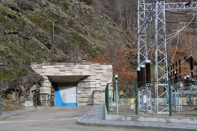 Central elèctrica a Tavascan (Foto: arxiu)