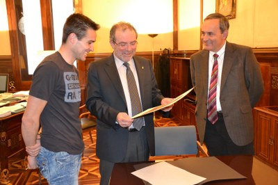 Eugeni Roselló - Felicitació Diputació de Lleida