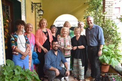 Felicitació institucional a Maria Farràs Vilanova pel seu 101 aniversari