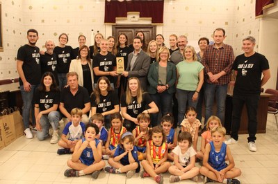 Felicitació institucional al Cadí La Seu (Foto: Ajuntament de la Seu d'Urgell)