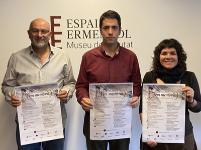Presentació del cicle 'Fem Memòria', a l'Espai Ermengol de la Seu d'Urgell (Foto: Ajuntament de la Seu)