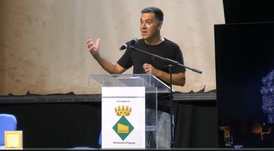 Intervenció de Martí Gironell, homilieta d'enguany, a la Fira del Llibre del Pirineu (@martigironell)