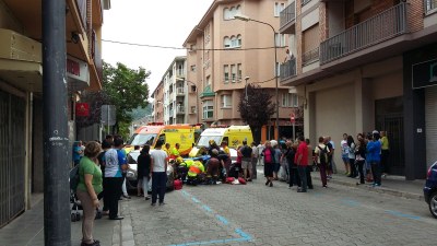 Atropellament al carrer Llorenç Tomàs i Costa