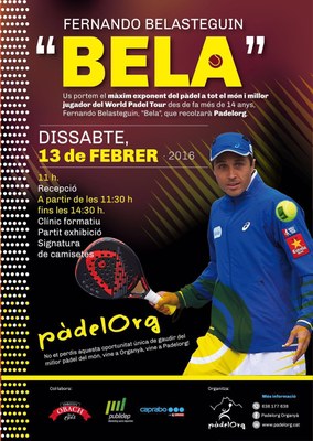 Clínic de Fernando Belasteguin a Organyà