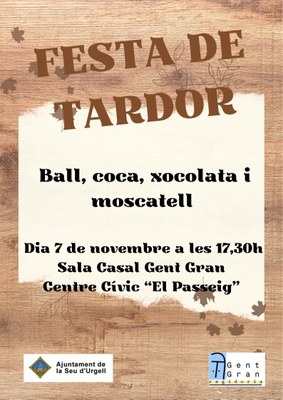 Festa de Tardor per a la gent gran de la Seu d'Urgell