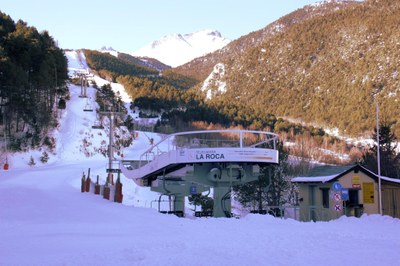 Telecadira La Roca d'Espot, actualment fora de servei (Foto: ACN)