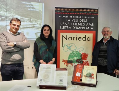 Presentació dels primers Jocs Florals Roca Narieda