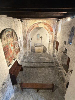 Església de Sant Serni de Nagol després de la restauració (Foto: Govern d'Andorra)