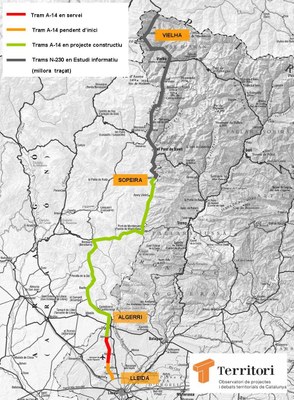 N-230 (Foto: Observatori de projectes i debats territorials de Catalunya)