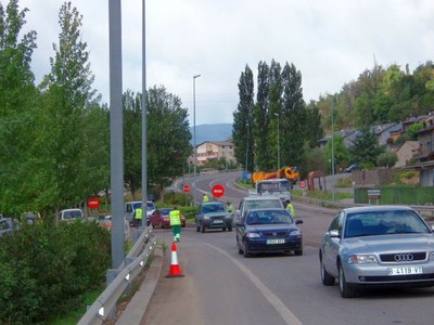 Obres a la N-260