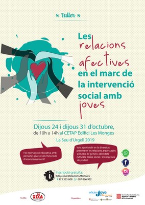 Formació sobre relacions afectives en el marc de la intervenció social amb joves