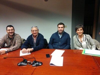 Representants d'ERC al Consell Comarcal de l'Alt Urgell, fins aquest dijous (Foto: ERC)