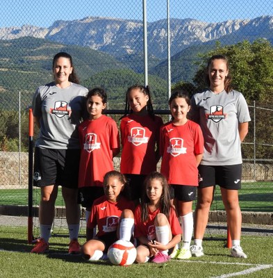 Jugadores de categories de base de la Futpro Girls School (Futpro Academy)