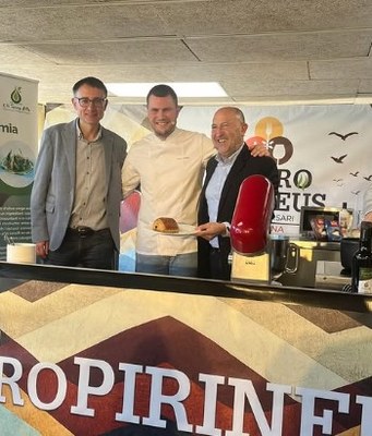 Participació al GastroPirineus de Josep Espuga, de la Pastisseria Cadí (Foto: Pastisseria Cadí)