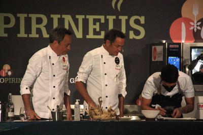 Els germans Torres presenten les seves noves creacions a Gastropirineus (Foto: ACN)