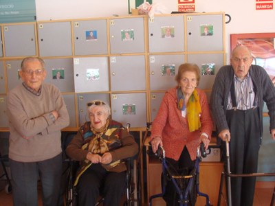Usuaris del Centre de Dia de Gent Gran