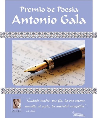Cartell del Premi Internacional de Poesia Antonio Gala (Ay. Alhaurín el Grande)