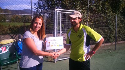 Cati Cerdà, guanyadora del Masters 2015 del CT Seu