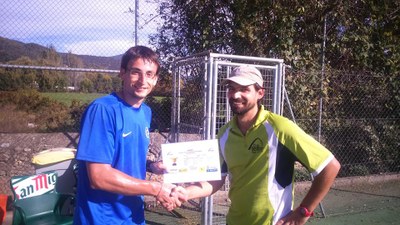 Gerard Cano, guanyador del Masters 2015 del CT Seu