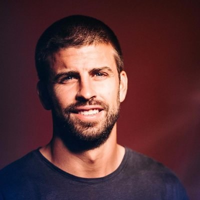Gerard Piqué, en una imatge del seu perfil de Twitter