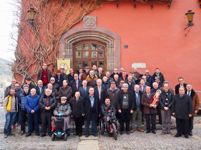 Membres de la Germandat de Sant Sebastià 2018 