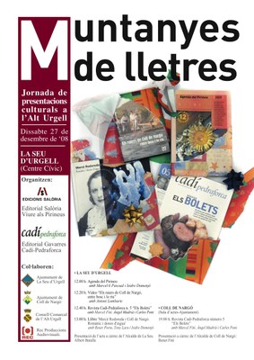 Muntanyes de Lletres - Cartell