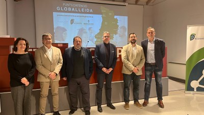 Presentació dels punts d'atenció del GLOBALLEIDA (Foto: Diputació de Lleida)