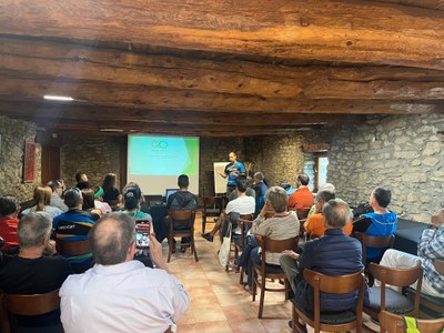 Trobada de Vetlladors del Camina Pirineus a Estamariu (Foto: CCAU)