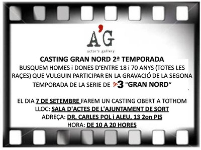 Càsting Gran Nord - Cartell