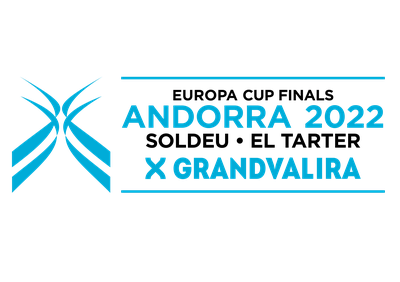Logotip de les Finals de la Copa d'Europa 2022 d'esquí alpí (Grandvalira / FAE)