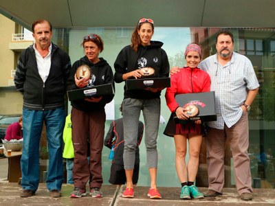 Podi femení de la Marató de Boumort 2017 (Cadí Circuit Fer)