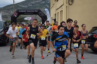 Sortida de la primera edició de la Vertical Prat (Cadí Circuit Fer)