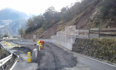 Pas alternatiu a la carretera de la Fontaneda (Foto: Govern d'Andorra)