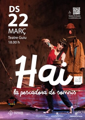 Teatre familiar a la Seu d'Urgell amb "Hǎi, la pescadora de somnis"