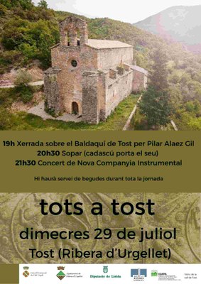 Cartell de la jornada "Tots a Tost"